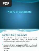 Understanding CFG: Terminals & Non-terminals | PDF | Cognitive Science ...