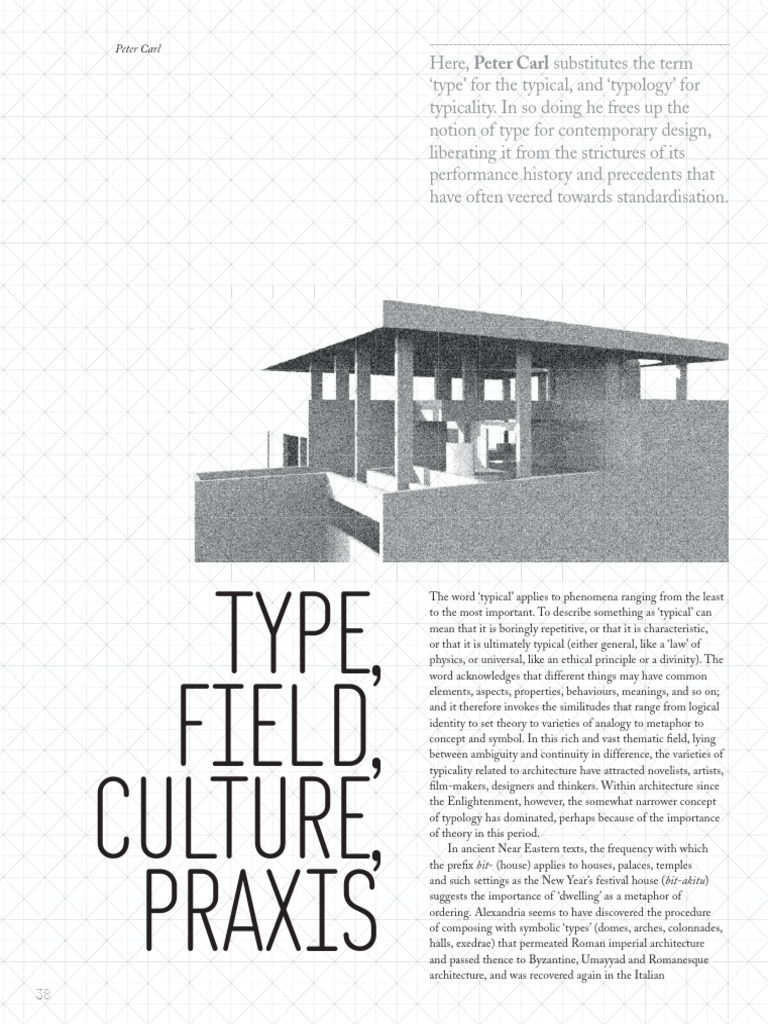 Typology in Architecture: Evolution and Impact | PDF | Concept | Theory