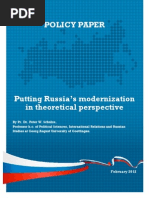 Download Putting Russias Modernization in Theoretical Perspective by thinkRUSSIA SN80664723 doc pdf