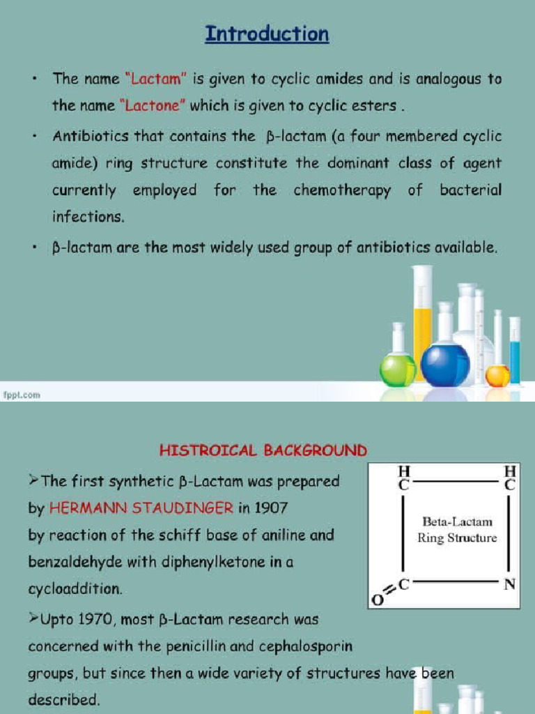 Antibiotic B Lactam | PDF