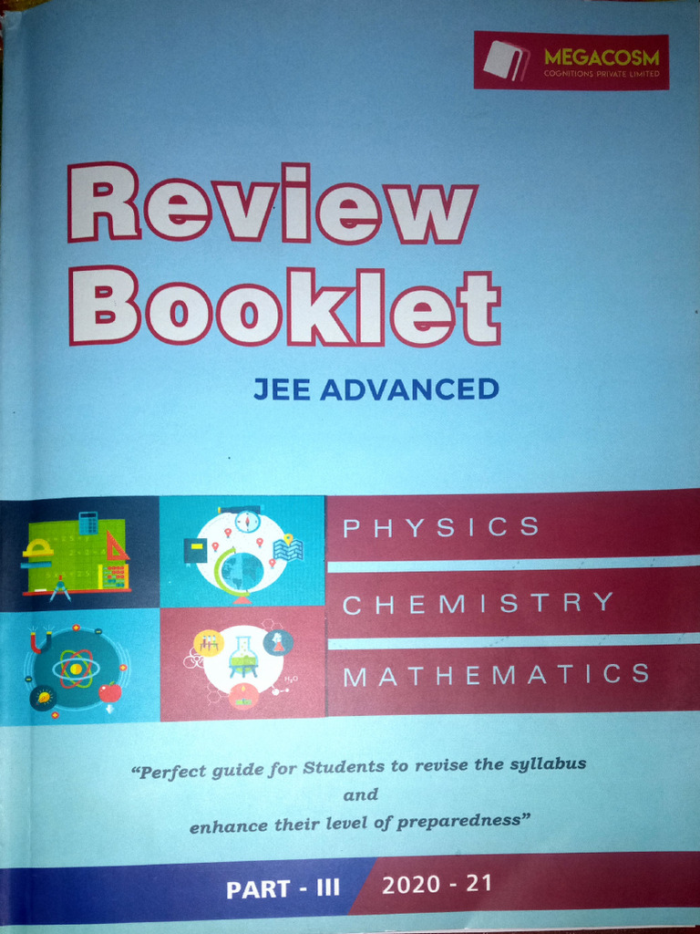 Jee Advanced Booklet 3 | PDF