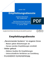 Empfehlungsdienste