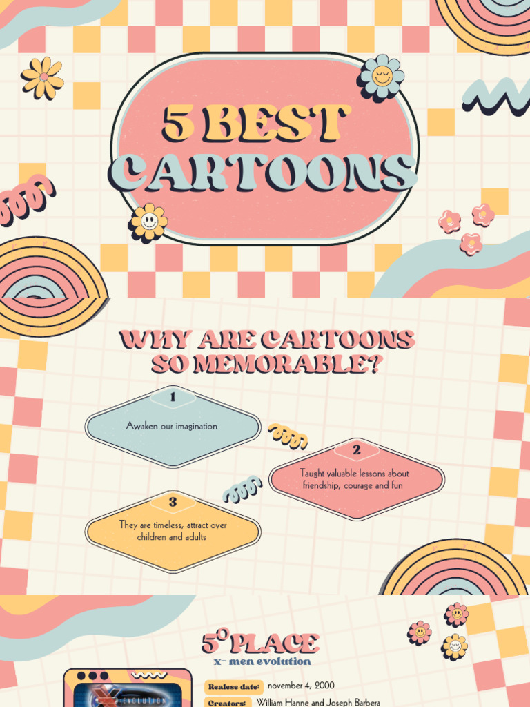 Top 5 Memorable Cartoons | PDF | Scooby Doo