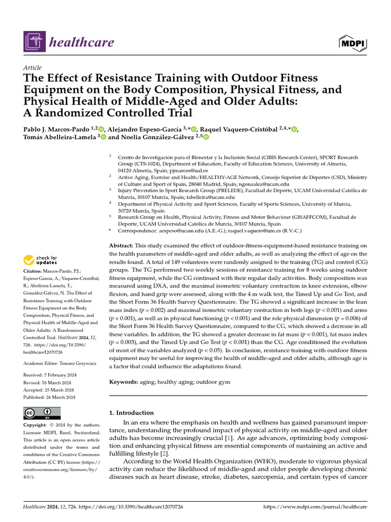 Healthcare | PDF | Strength Training | Physical Exercise