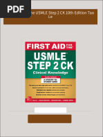 First Aid for the USMLE Step 1 2019, Twenty-Ninth Edition Tao Le ...