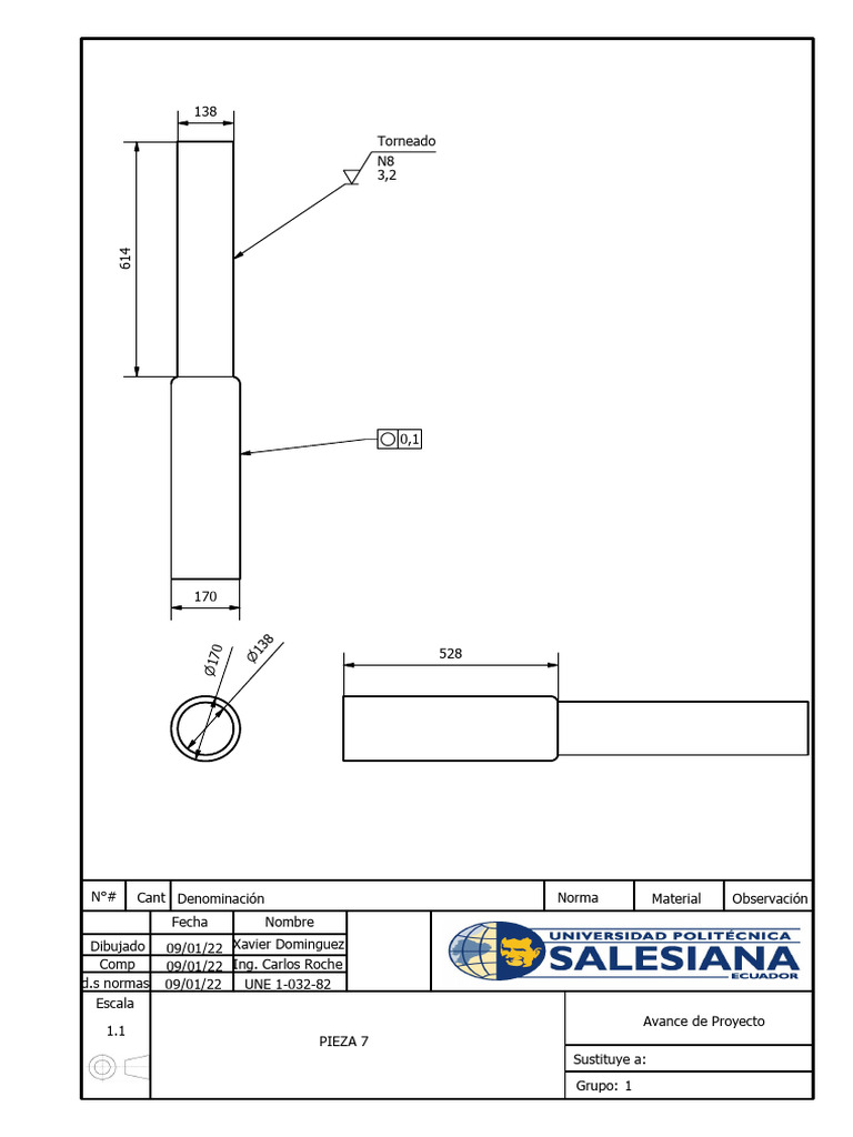 Pieza 7 - Avance Proyecto | PDF