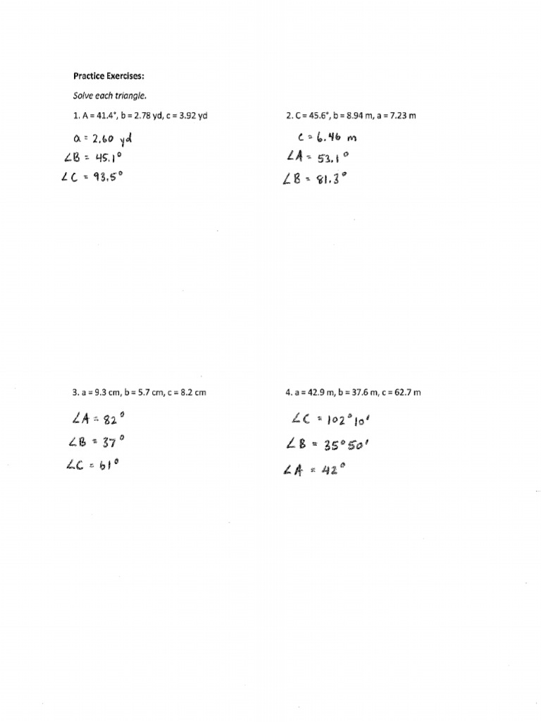 Lesson 2 Homework Exercises | PDF