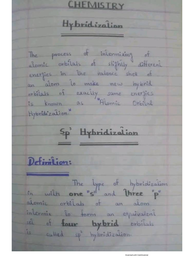 Hybridization 1 | PDF