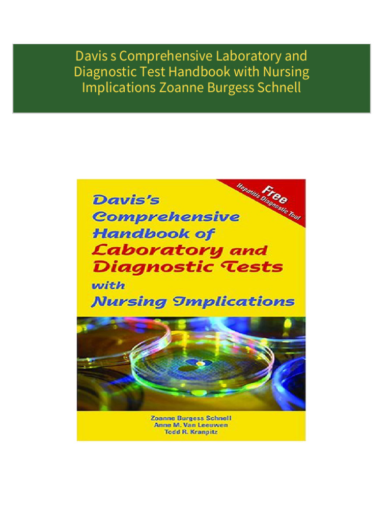 Davis s comprehensive laboratory and diagnostic test handbook with
