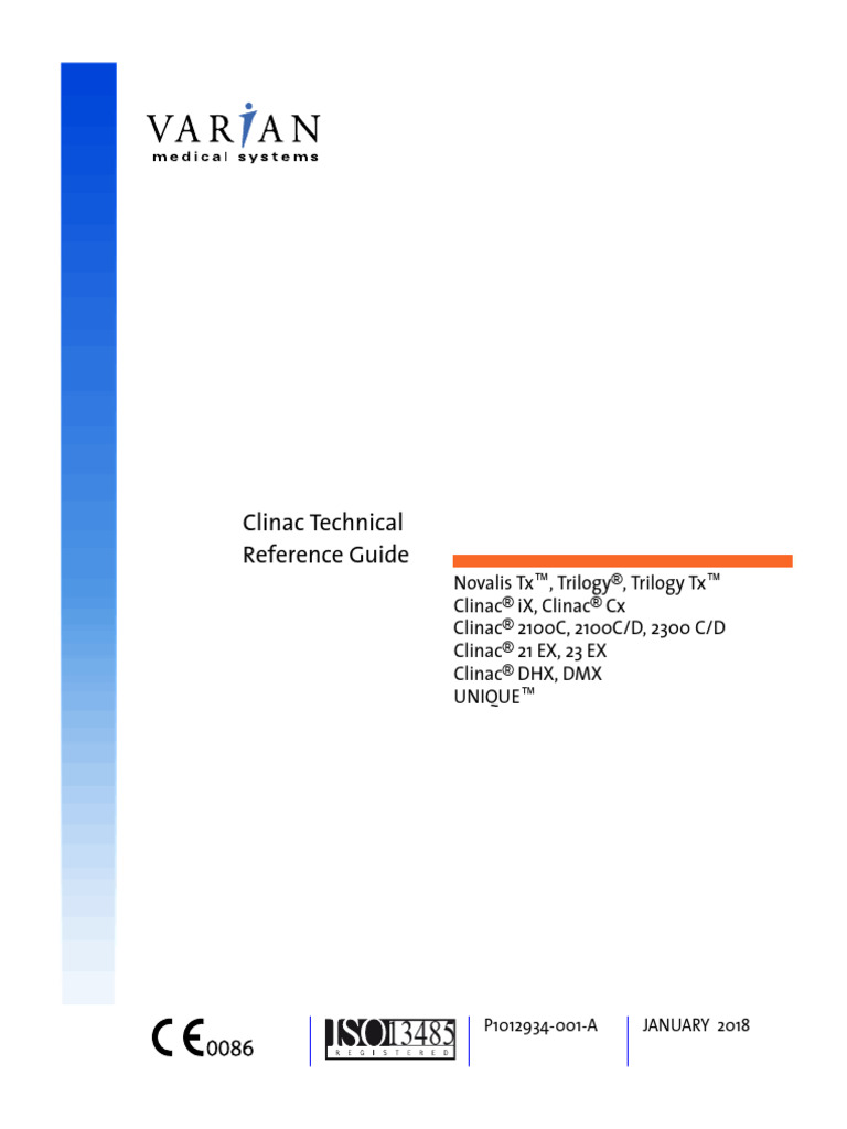 Clinac Technical Reference Guide | PDF | Dosimetry