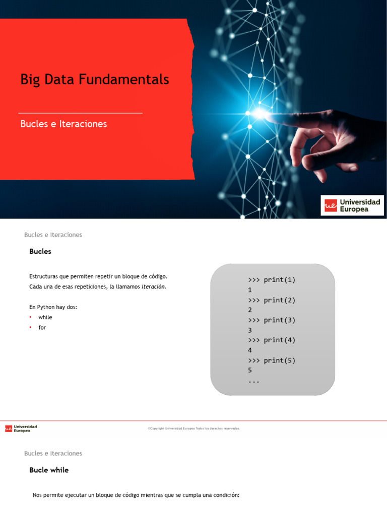 Bucles e Iteraciones en Python | PDF | Flujo de control | Python ...