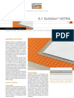 Schluter DITRA Technical Information