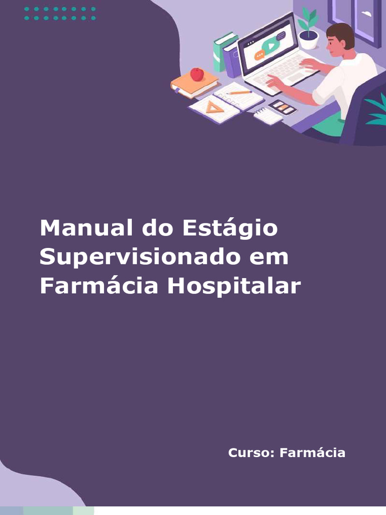 Manual de Estágio em Farmácia Hospitalar | PDF | Farmacêutico | Farmácia