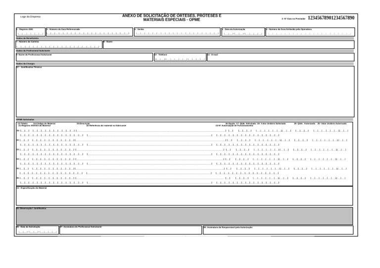Solicitação de OPME e Autorização | PDF