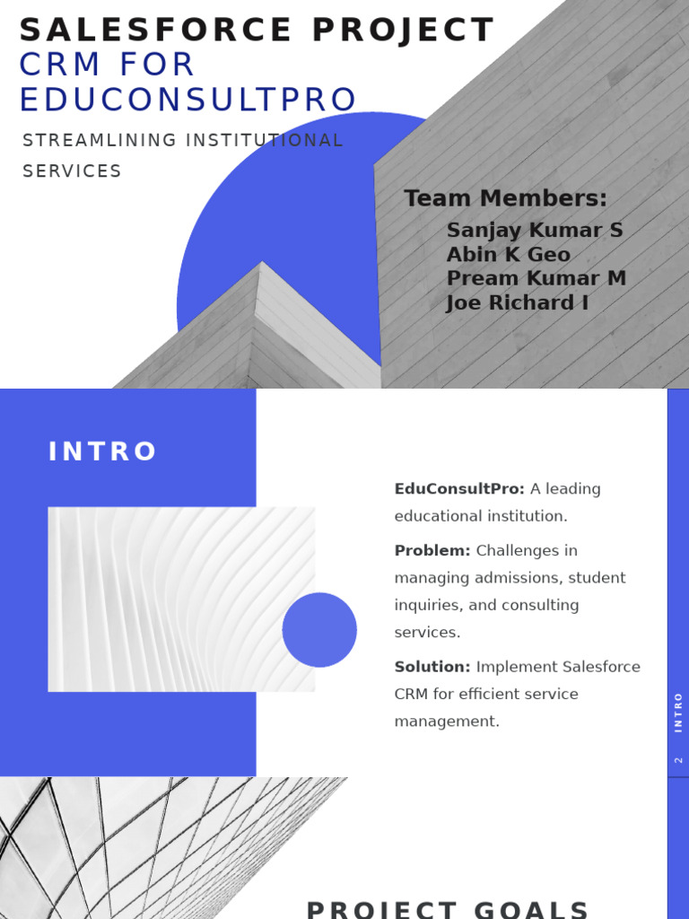 Salesforce CRM for EduConsultPro Services | PDF | Computing ...