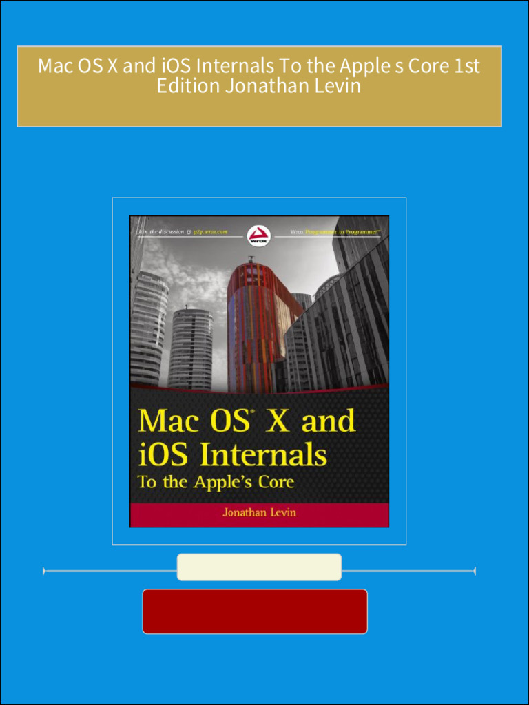コンピュータ・IT Mac OS X and iOS Internals: To the Apple PDF Mac OS X and iOS Internals To the Apple s Core 1st
