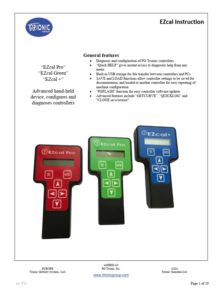 Ezcalinstructions Revt12 | PDF | Computer File | Menu (Computing)
