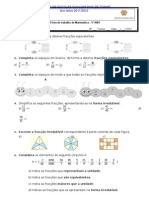 Ficha de Matemática 5o Ano Gualdim Pais