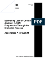 Estimating Loss-of-Coolant Accident (LOCA) Frequencies Through The Elicitation Process