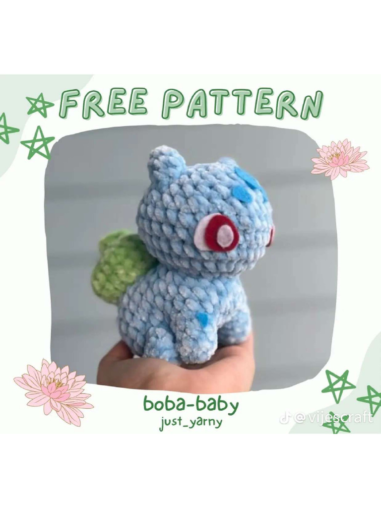 Amigurumi Bulbasaur | PDF
