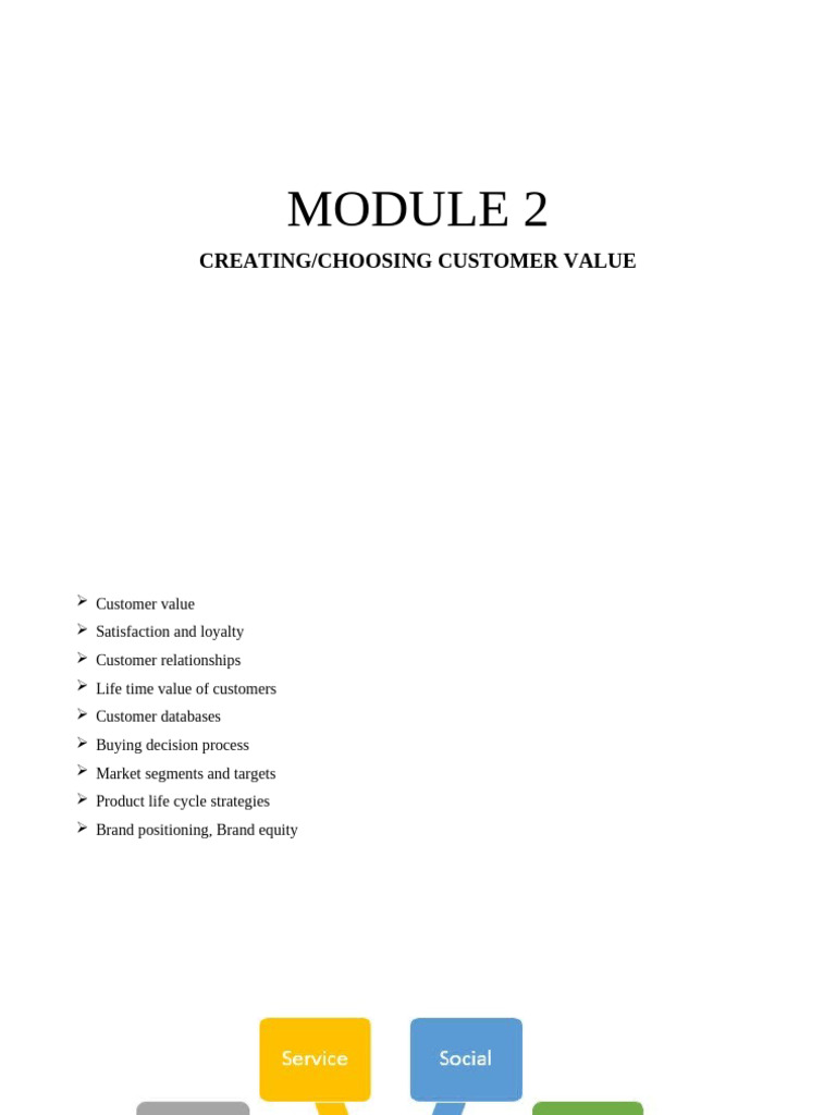 Customer Value and Loyalty Strategies | PDF | Brand | Consumer Behaviour