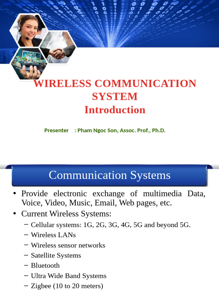 Lesson - Chapter 1 - 2 Wireless Technologies | PDF | Computer Network ...