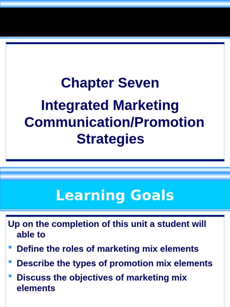 Integrated Marketing Communication Strategies | PDF | Sales | Marketing