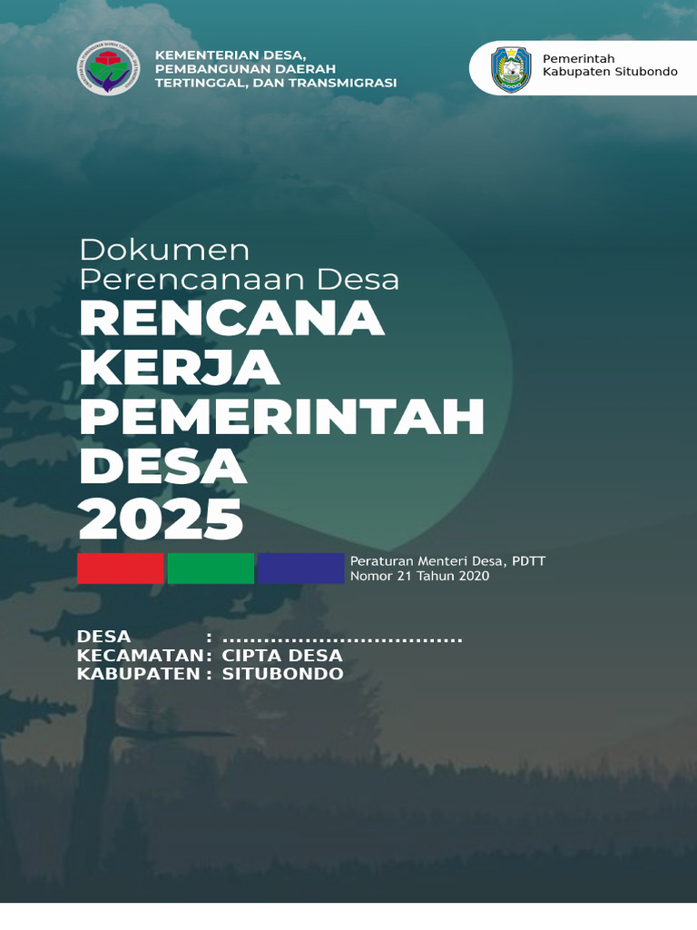 RKP Desa 2025: Panduan Penyusunan | PDF