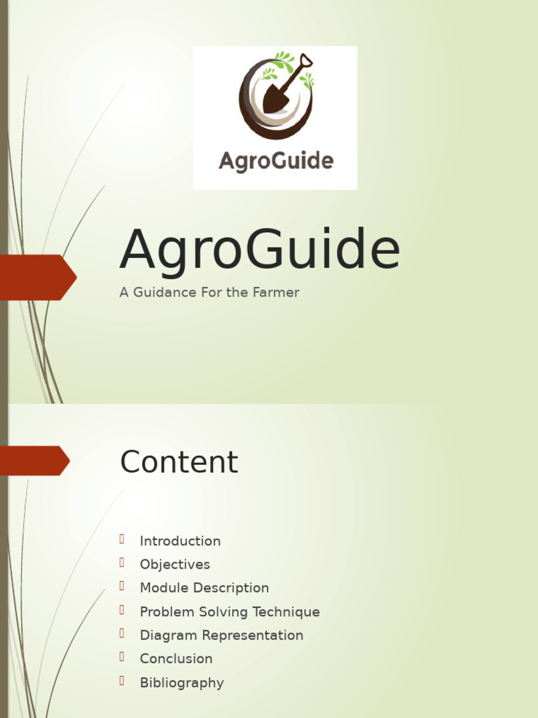 Agro Guide 2 | PDF | Mobile App | Agriculture