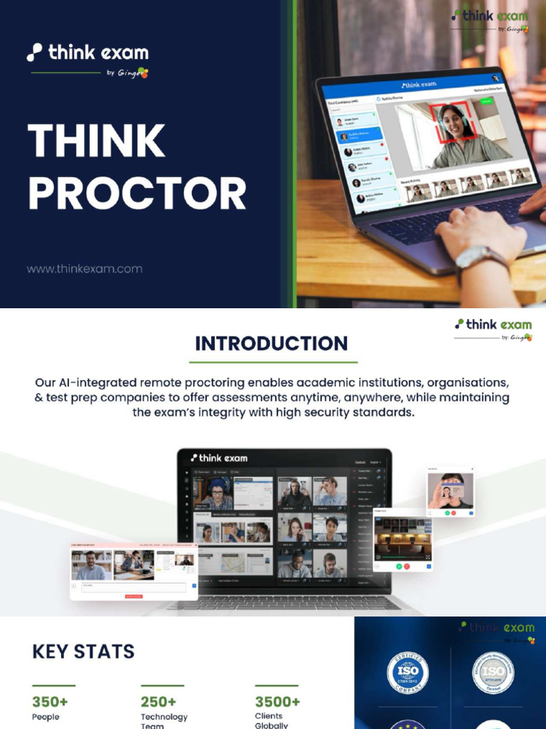 Proctoring Software Overview | PDF