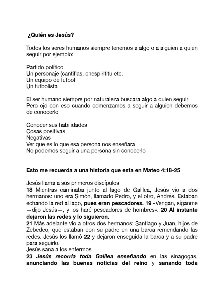 Conociendo a Jesús y sus enseñanzas | PDF | Jesús | Amor