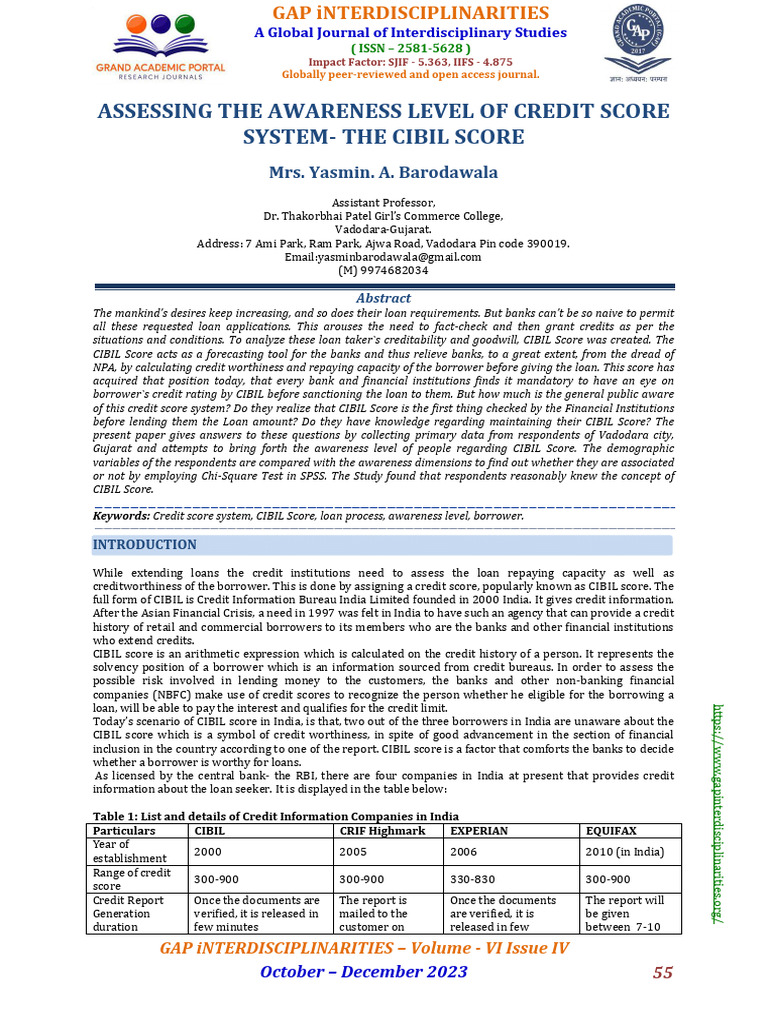 3 | PDF | Credit | Finance & Money Management
