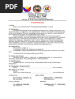 RAO Form for Barangay Appropriations | PDF