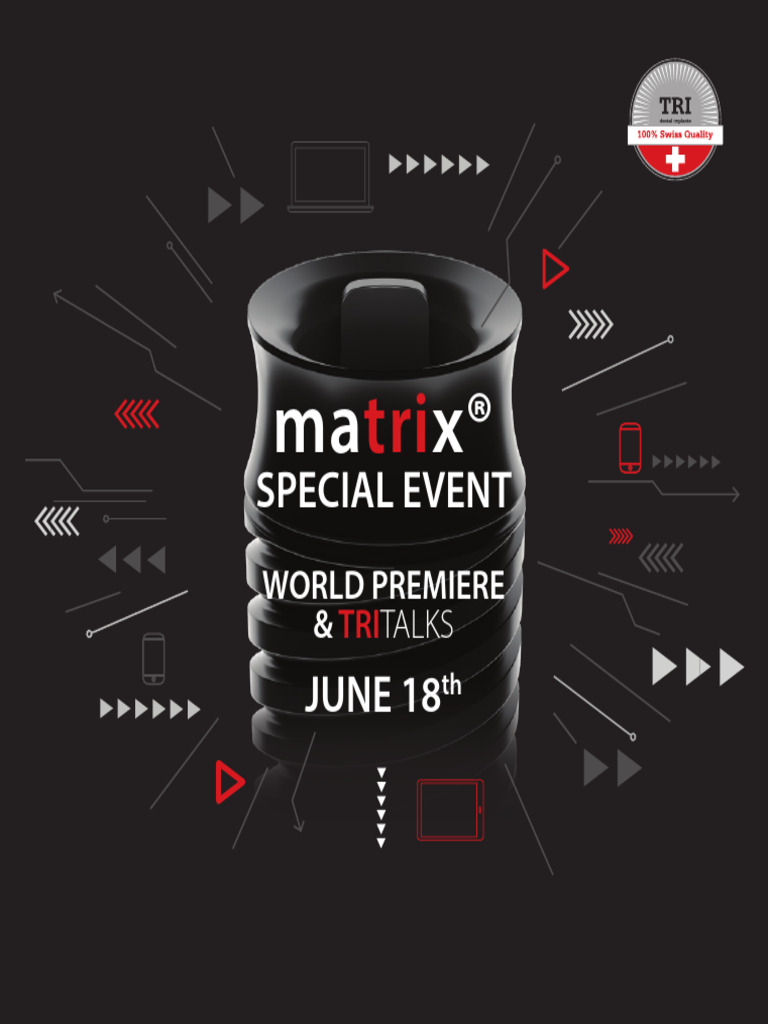 Matrix® World Premiere Event | PDF | Value Added Tax