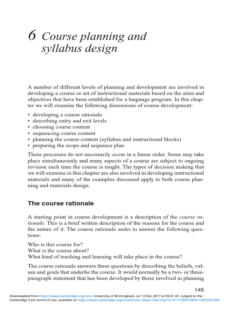 Curriculum Development in Language Teaching | PDF | Language Education ...