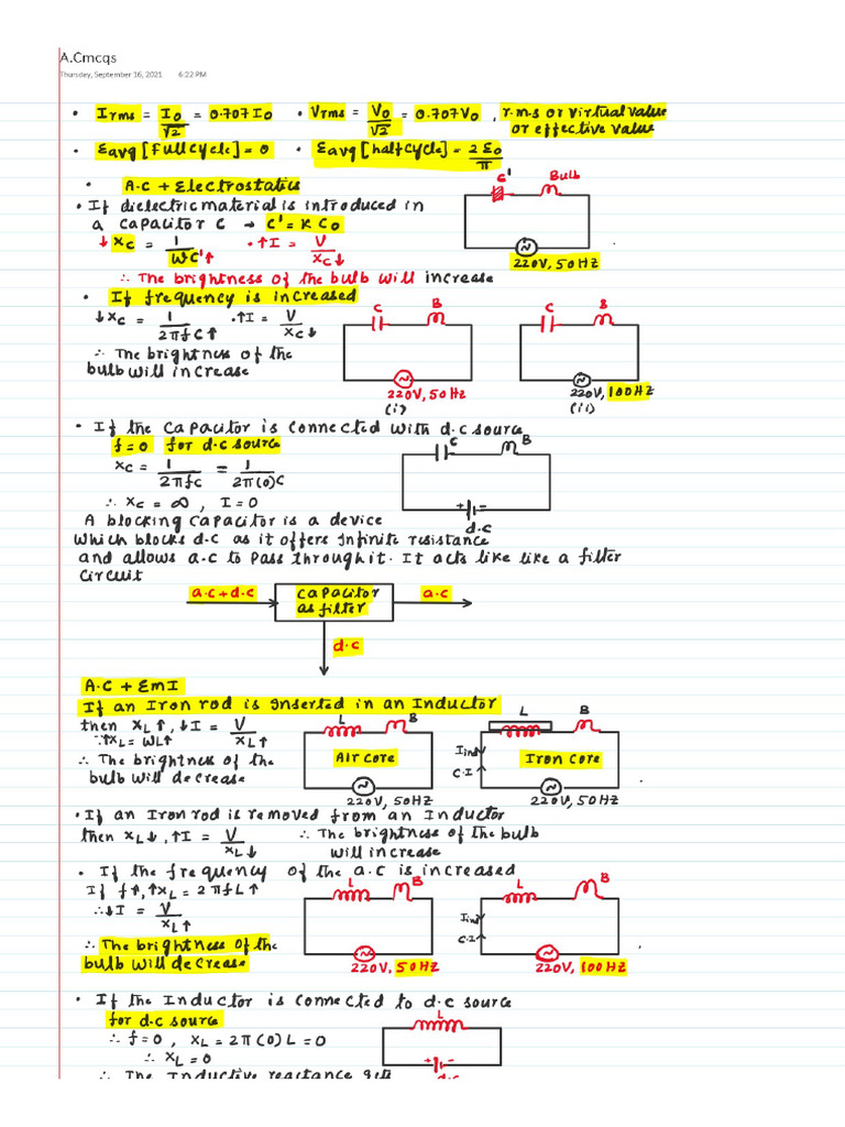 Ac Formula Es | PDF