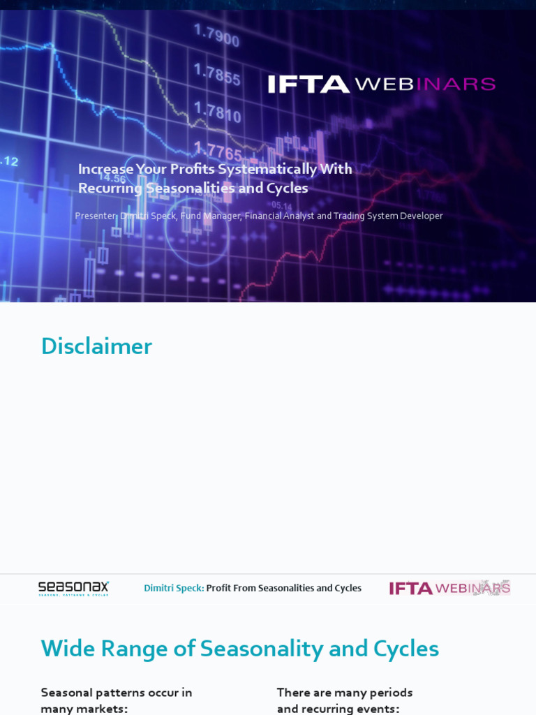 Intra-Annual Patterns in Equity Markets | PDF | Investing | Day Trading