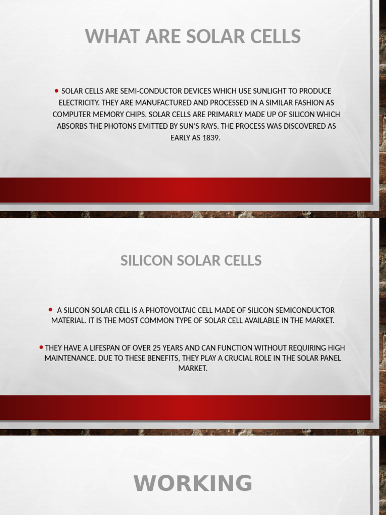 Understanding Silicon Solar Cells | PDF | Solar Cell | Silicon