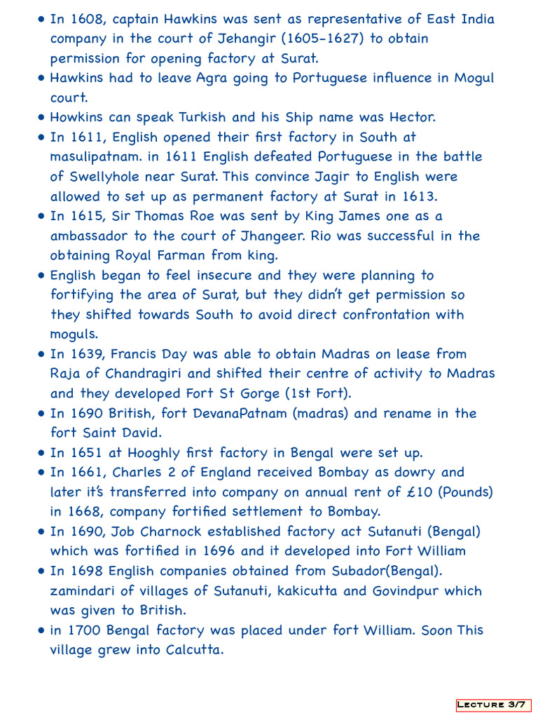 English Expansion in 18th Century India | PDF | Mughal Empire