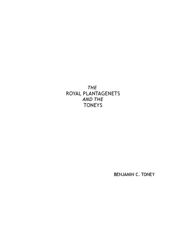 The Royal and The Toneys PDF House Of