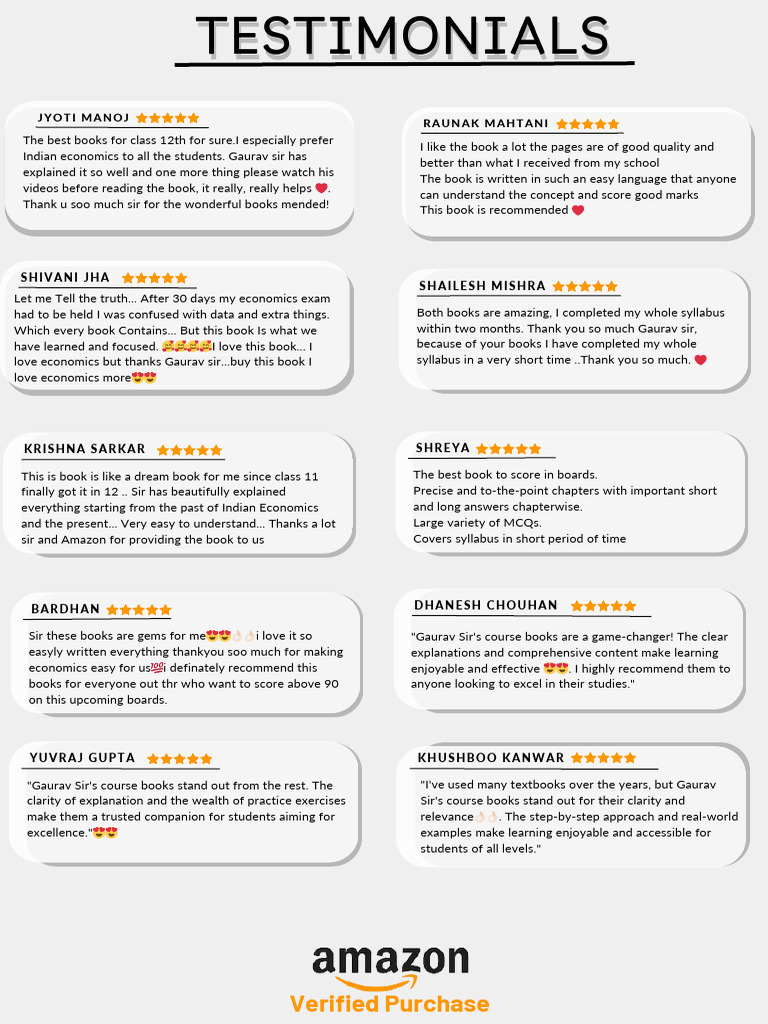 Testimonials | PDF