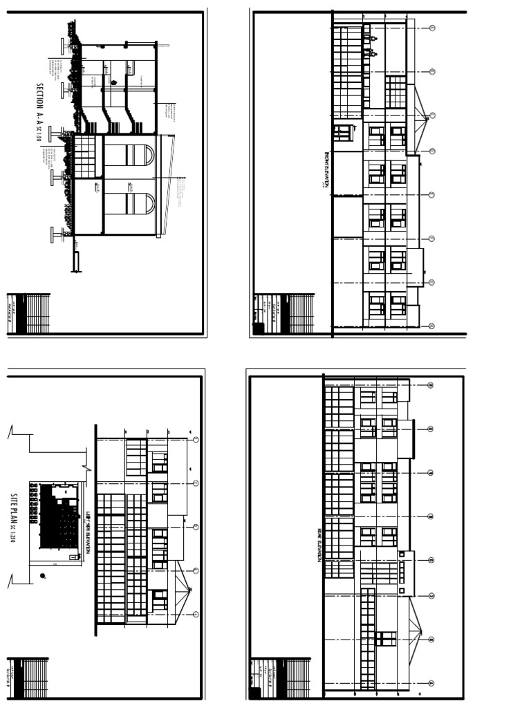 Ground Floor and Elevation Plans | PDF