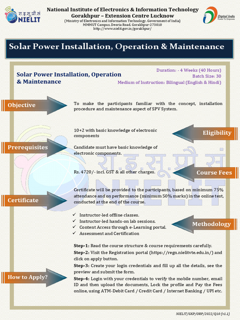 Solar Power Course for Beginners | PDF | Photovoltaics | Photovoltaic ...