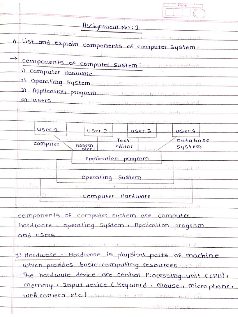 Osy 1 Assignment | PDF