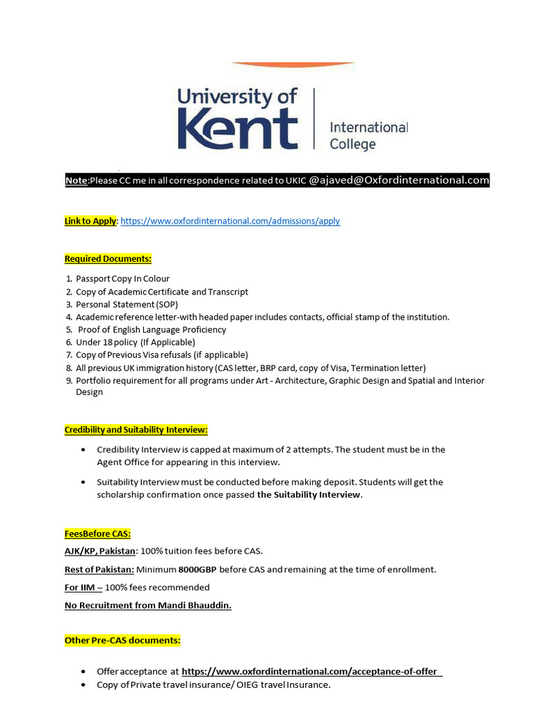 UKIC - Toolkit - FY25 | PDF | Bachelor Of Science | Bachelor Of Arts