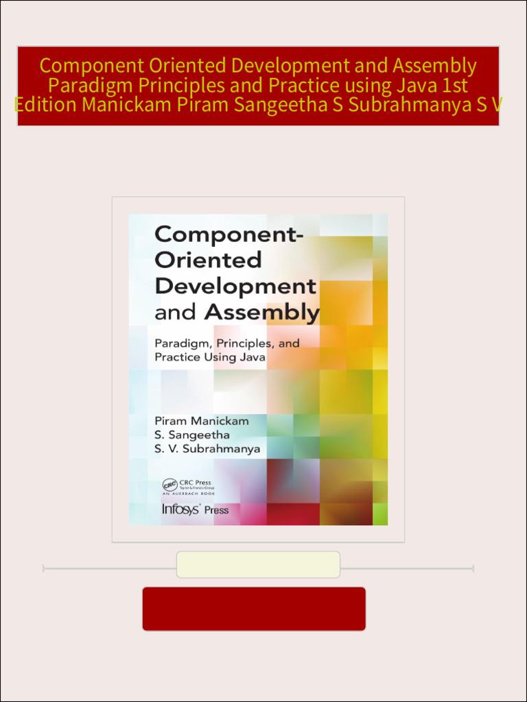 Complete Download Component Oriented Development and Assembly Paradigm ...