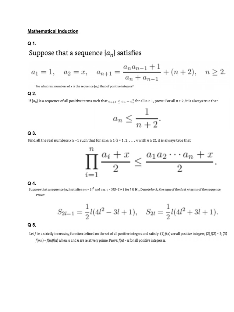 MOTC Assignment - Induction | PDF
