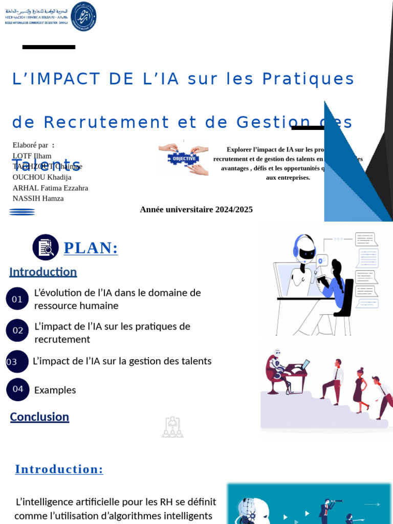 Impact de l'IA sur Recrutement et Talents | PDF | Intelligence ...