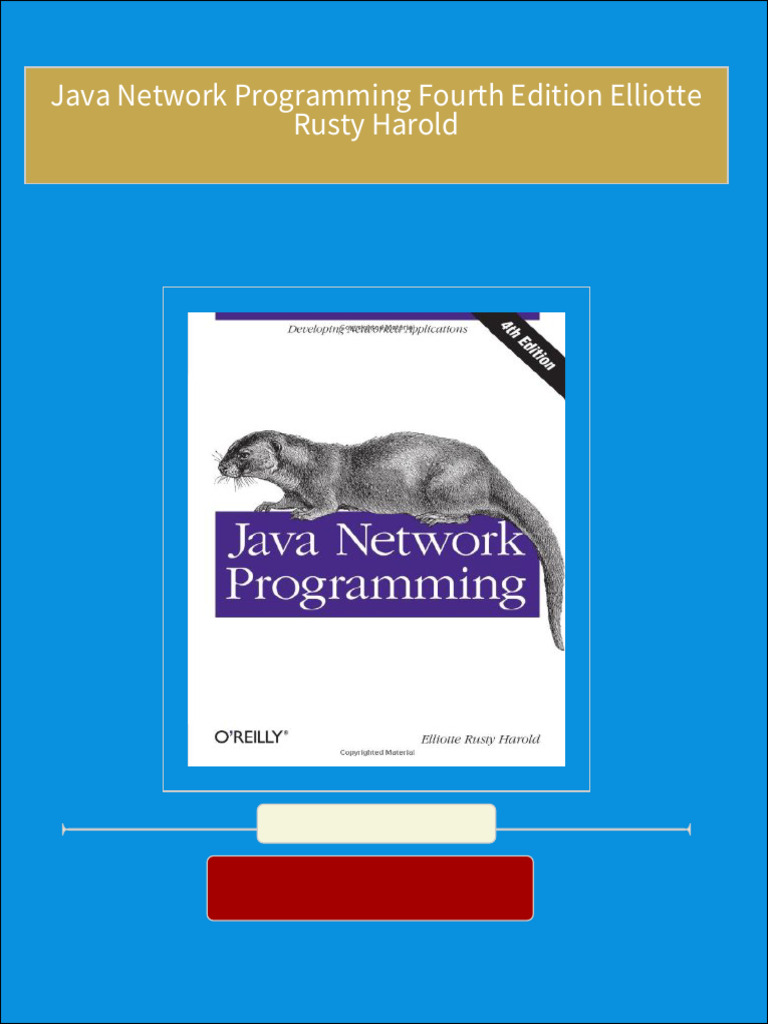 [FREE PDF sample] Java Network Programming Fourth Edition Elliotte ...