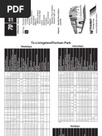 70 Bus Schedule